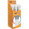 BIC Cristal Up Nero Penna a sfera Medio, 1 pezzo