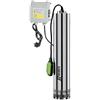 RIBIMEX ELETTROPOMPA RIBIMEX PER POZZI 750W INOX 4 TURBINE