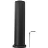 Rjrjc Manicotto Adattatore per bilanciere PP Nero Converti Il Diametro del bilanciere da 25 mm a 50 mm
