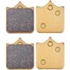 Generic Pastiglie Freno Anteriori e Posteriori per Moto S1000 S 1000 RR S1000RR 2010 2011 2012 2013 1000CC Set di Dischi Freno Ricambi per Moto Pastiglie Freno a Disco
