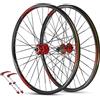 KUNYOS Set di Ruote da Mountain Bike da 26 27,5 29 Pollici con sgancio rapido, Ruote MTB, Freno a Disco, Ultra Leggero, Set di Ruote 32H, 120 clic, per Cassetta 7-12S