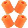 FRCOLOR 4 Pezzi Supporto da Parete per Snowboard Gancio in Gomma Arancione