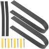 UPKOCH Supporto Snowboard da Parete Supporto da Parete per Sci Acciaio al Carbonio Nero Portata Elevata per Collezionisti e Appassionati di Sport per Casa