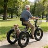 Generic Vélo Cargo Électrique Adulte Trois Roues, Pour Courses & Pique-Niques