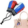 Generisch Ciondolo per guantoni da boxe, ciondolo per borsa da boxe realistico | rimorchio da boxe, accessorio per auto, da collezione, in miniatura, decorazione per la casa, urlo
