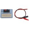 SPORTARC Scatola resistore 0.1Ω-9.9MΩ per strumento di programmazione quadrante per elettronica Test di laboratorio di calibrazione ABS Caso (01 Aggiungi linea)