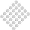 Aoresac 30 palline da golf in schiuma EVA da 21,5 mm, morbide spugne per allenamento in interni ed esterni, sicure, leggere, non dannose, colore brillante, facili da trovare (bianco)