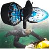Generic Monopattino subacqueo, 300 W, con elica a doppia velocità da 3,7 Mph per immersioni subacquee e snorkeling, design impermeabile