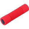 FOMIYES Piccolo Manubrio Rivestito 0,5kg Rosso per Allenamento | Impugnatura Sagomata Confortevole, Superficie Morbida, Facile da Riporre, Adatto a Camminata e Body Building