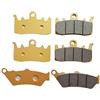 Generic Dischi e pastiglie Freno Anteriori e Posteriori per R1200GS R1200R R1200RS R1200GSW R1250GS R1250R R1250RS R1250RT R1200RT 2014-2018 (2 Coppie Anteriori)