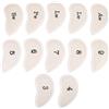 CORHAD 12 Pezzi Copertura per Driver da Golf Bianca in PVC