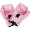 Artibetter PU Guantoni da Boxe Rosa, Imbottitura in Spugna | Traspiranti e Assorbimento Ottimale, per Cardio e Sparring, Vestibilità Regolabile, Design Unico