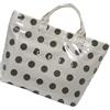 Kaeltsyn Borsa oversize con manico superiore per attività, Green | Borsa in PVC a pois alla, interni spaziosi, viaggi d ' affari e fughe viaggio, borsa da lavoro da donna
