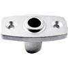 ULTECHNOVO Supporto per Pagaia Kayak in Alluminio, Clip Argento per Accessori Kayak | Fissaggio Saldo della Pagaia, Adatto anche Reti da Pesca, Uso in Garage e Kayak