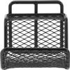 FRCOLOR Rack per Manubri, Supporto per Pesi in Acciaio al Carbonio Nero | Palestra Domestica, Stoccaggio Versatile, Struttura Stabile e Sicura, Montaggio Semplice, Salvaspazio