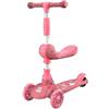 JUSKAQZYI Sedile pieghevole for bambini 2 in 1 con altezza regolabile ampliata | Ponte antiscivolo più sicuro for i principianti bicicletta