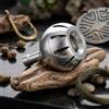 NexRen Manopola per mulinello in alluminio, 38 mm, antiruggine, per pesca (argento | Diametro 35 mm, alluminio anodizzato, adatto per Shimano Stradic Vanford, rotazione dei cuscinetti liscia