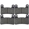 Generic Pastiglie Freno Anteriori e Posteriori per Moto Z 1000 SX Non ABS ZR 1000 GBF 11 F SX ABS ZX1000 HBF 11 F DAF/DBF 10-11 F Pastiglie Freno a Disco (2 Anteriori 2)