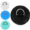 DEARMAMY 4 Pezzi Fibbia in Acciaio Inox per Canoa e Barca Gonfiabile | Anelli di Corda per Canoa, Accessori da Barca Outdoor, Ricambio Leggero e Portatile in PVC