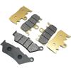 Generic Pastiglie Freno a Disco Anteriori e Posteriori per Moto compatibili con BMW R1200GS 2013-2018R1200GS Adventure 2014-2016R1200RR1250RS 2019-2021 (Set Completo)