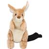 Aoresac Copritesta per mazze da golf, in peluche, con motivo animale, protezione per la testa in legno morbido, per uomini, donne, bambini, decorazione divertente