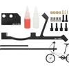 Générique Bullone per Freno Bicicletta Post Mount Staffa di Montaggio in | Kit di Conversione Freno A Disco Bicicletta Per 203/220 mm Per La Vostra Sicurezza Durante Le Uscite MTB All'aperto Su