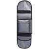 Luwecf Zaino Porta Skateboard Impermeabile Borsa Trasporto Skate Sacca Tavola Zaino Skate Tessuto 900D Resistente con Cinghie Regolabili Protezione Colonna, Grigio, Tavola Sotto 90cm