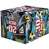 SPORTNOW 3 in 1 Plyo Box in PU, Piattaforma 76 x 61 x 51cm Multicolore | Pliometrica per l'Allenamento con i Salti, Scatola Pliometrica per l'Esercizio in Casa, Palestra e all'Aperto