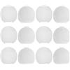 GLEAVI Pellicola Protettiva PVC 12 Pezzi per Racchetta da Ping Pong | Copertura Doppia Collegata Fori Precisi, Aderenza, per Conservazione e Trasporto della Racchetta