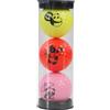 Generisch Palla da golf colorata, 3 pezzi | Accessorio da golf creativo portatile da 42 mm / 1.65in, per giochi all'aperto, golfisti, uomini, donne, bambini