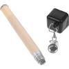 Tofficu Porta Gessetto per Stecca da Biliardo Leggero e Portatile in | Gessetti Standard, Previene la Perdita del Gesso, Accessorio per Giocatori Esperti, Legno Incluso