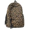 WANGSHUO Borsa Donna Nero Leopard-Stampa Zaino, Zaino Unisex Leggero per Viaggi Scolastici Escursionismo Camping