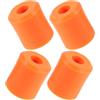 minkissy 4 Pezzi Arancia Supporto da Parete in Gomma Gancio per Snowboard