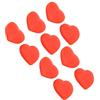 Kelawoly Ammortizzatore di Vibrazioni per Racchetta da Tennis, Silicone | Riduttore di corde a forma di cuore, silicone 23,5x22x8 mm, pulsanti ammortizzanti, accessori per partite di allenamento
