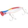 Aoresac Grande esca Popper da 12 cm / 45 g, esca artificiale, con occhi 3D e amo da pesca, colori vivaci per acqua dolce salata, grandi appassionati