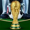 Worparsen Trofeo 3D Coppa del Mondo 2026 replica oro 2026 Coppa del Mondo di calcio trofeo campione di calcio premio di calcio trofeo per ufficio casa fan club, regalo commemorativo da collezione per gli