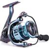 Sougayilang Chameleon Paint Spinning Mulinello da pesca, super potente e scorrevole, con 11 + 1 cuscinetti a sfera da 1000 a 4000, per acqua dolce e salata 4000