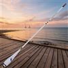 Hoppipola Piccola canna da pesca a gamberetti con motivo ondulato, 1,2 m/1,5 m/1,8 m, in carbonio per principianti, canna da pesca leggera per piccoli pesci e gamberetti