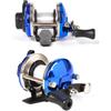GALPADA Avvolgitore per Lenza da Pesca a Tamburo, 3.5 1, ABS Blu | Compatto e Leggero, Struttura Regolabile, Controllo della Tensione, per Filo da Pesca 0.28mm/50m