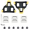 AJKQNMA Tacchetti per bicicletta compatibili con Shimano SPD SL Cleats, tacchetti per pedale della bicicletta SM SH-10 SH11 SH12, tacchetti per bici da corsa per interni ed esterni