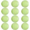 Aoresac 12 palline da golf fosforescenti, palline da golf notturne luminose che galleggiano e si illuminano al buio