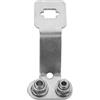 Luxshiny Supporto da Scherma, Sostituzione, Installazione Facile, Argento | Acciaio Inossidabile, Supporto Stabile e Sicuro, Accessori per Scherma, per Attrezzatura Professionale