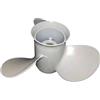 GHJtRs Elica 9 7/8X13-F 13 Pollici Compatibile con Il Motore fuoribordo per Barche a Motore Hangkai 3 25HP 30HP