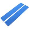 JUMPLAWN Nastro Protettivo Laterale Blu 20 Pezzi per Racchetta da Ping Pong | Protezione in Spugna Autoadesiva, Misura 0, 8cm X 45cm, per Racchetta da Tavolo