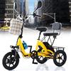 Generic Triciclo elettrico pieghevole urbano compatto per adulti