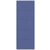 MotiveTech Tappetino Pieghevole Tappeto Fitness Pad Allenamento Materassino Meditazione Spesso E Confortevole con Superficie Sicura Adatto a Rilassamento Postura, Blu Scuro