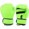 WRITWAA Guantoni da Boxe per PU e Spugna, Verde Chiaro | Imbottitura Ammortizzante, Vestibilità Sicura, Uso per Sacco e Arti Marziali, Design Semplice e Raffinato
