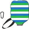 YQxwJL Copertura per pagaia in neoprene con stampa bandiera della Sierra Leone, custodia protettiva con cerniera con tasca in rete e moschettone