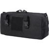Amosfun Borsa Tattica da Esterno Multiuso, Grande capacità, Nylon Nero | Viaggio e Arrampicata, Resistente All'usura, Pratica, Accessorio Compatto per Attrezzi e Oggetti