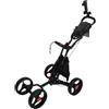 Xgdsnly Carrello da Golf a 4 Ruote Portatile Carrello da Golf Pieghevole Resistente per